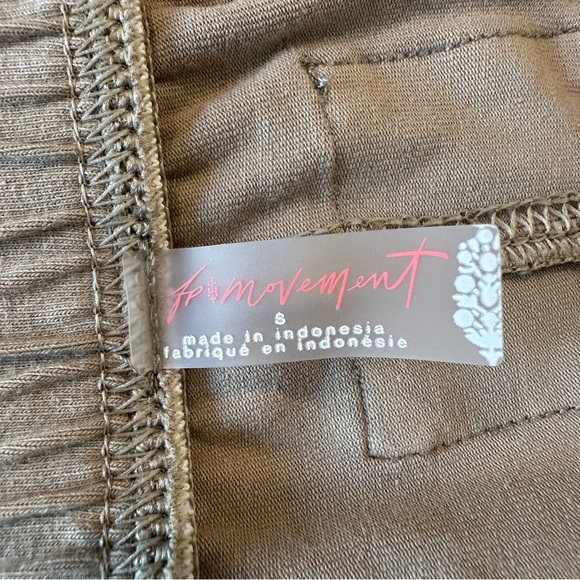 FP Movement by Free People Crossover Jogger Pants Sweats Pumice Wide Leg - Picture 7 of 16